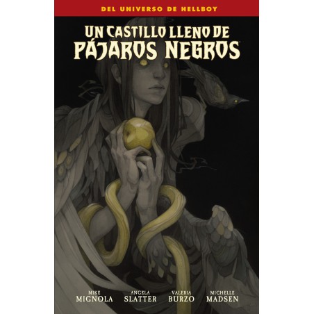Un Castillo Lleno De Pájaros Negros