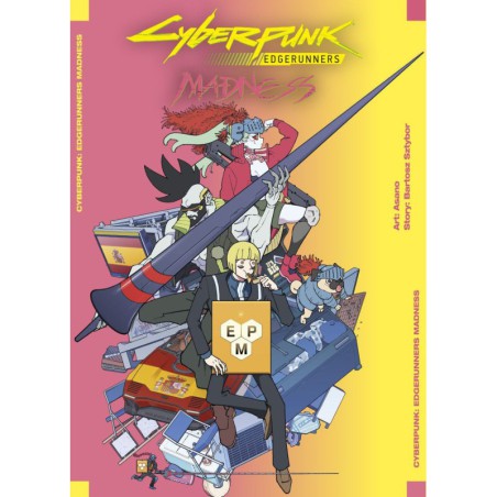 Cyberpunk Edgerunners: Madness (Portada Alternativa) 1