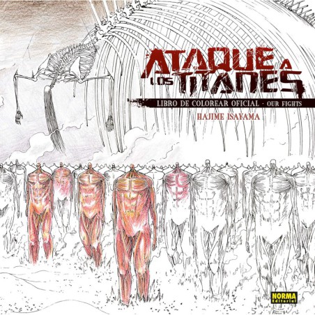 Ataque A Los Titanes. Libro De Colorear Oficial. Our Fights