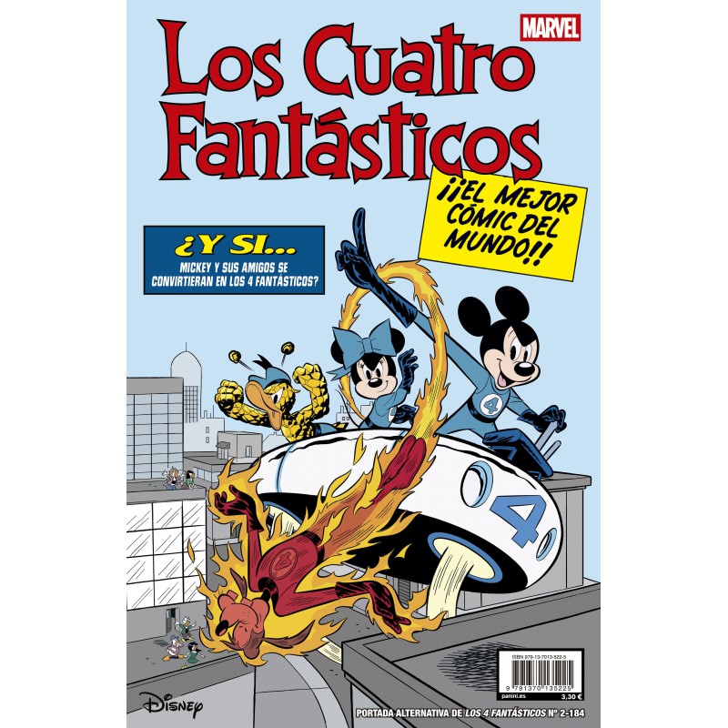 Los 4 Fantásticos (Portada Alternativa Disney Fantastic Four 3) 2