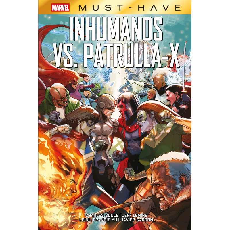 Marvel Must-Have. Inhumanos vs Patrulla-X