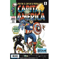 Capitán América. (Portada alternativa Disney Stitch) 1
