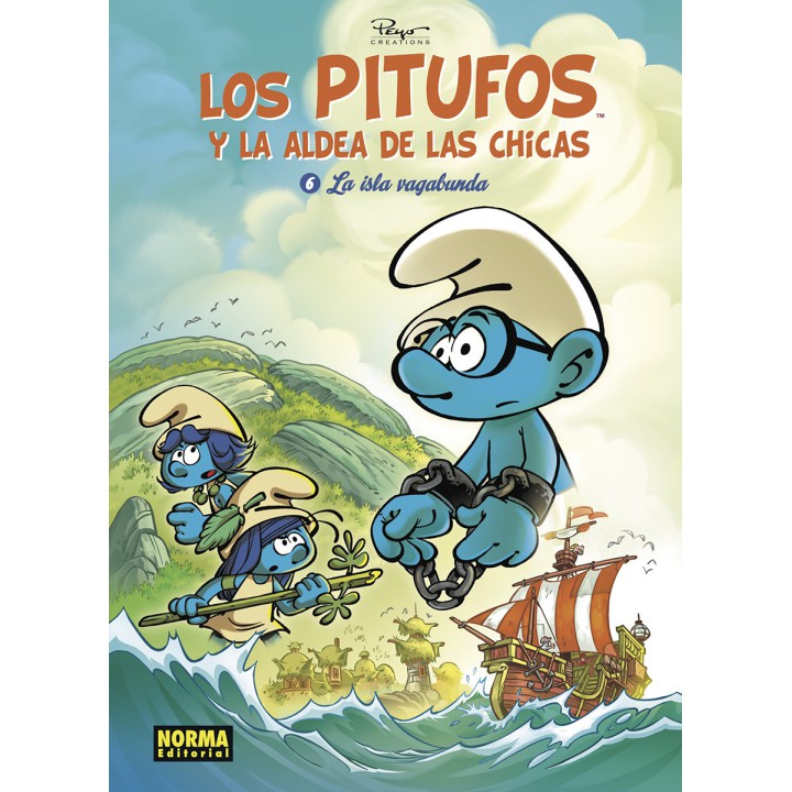 Los Pitufos Y La Aldea De Las Chicas 6. La Isla Vagabunda