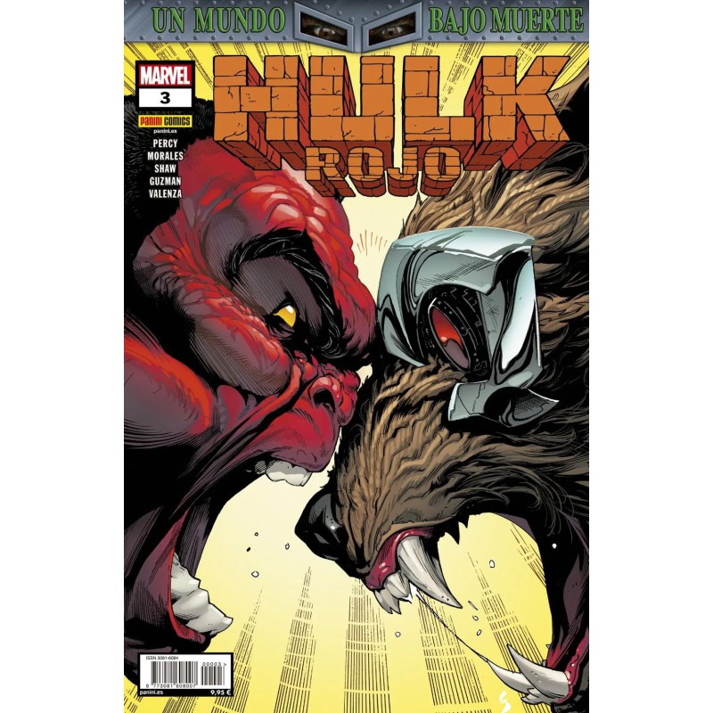 Un mundo bajo Muerte: Hulk Rojo 3
