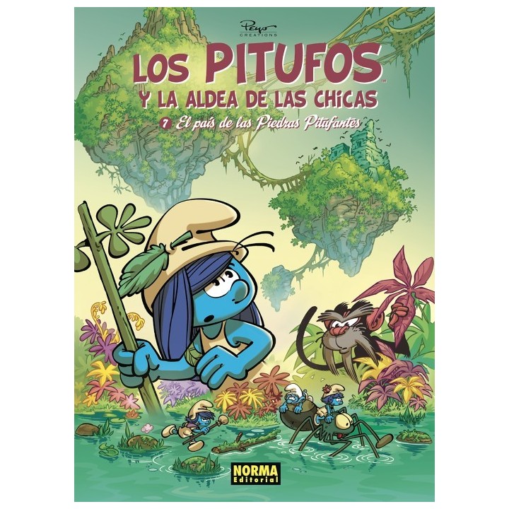 Los Pitufos Y La Aldea De Las Chicas 7. El País De Las Piedras Pitufantes