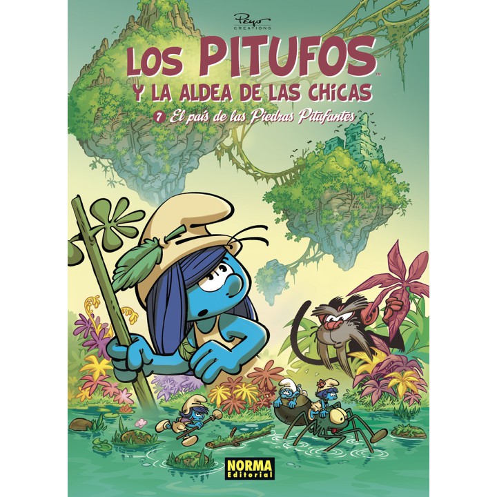 Los Pitufos Y La Aldea De Las Chicas 7. El País De Las Piedras Pitufantes