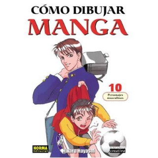 Cómo Dibujar Manga 10: Personajes Masculinos