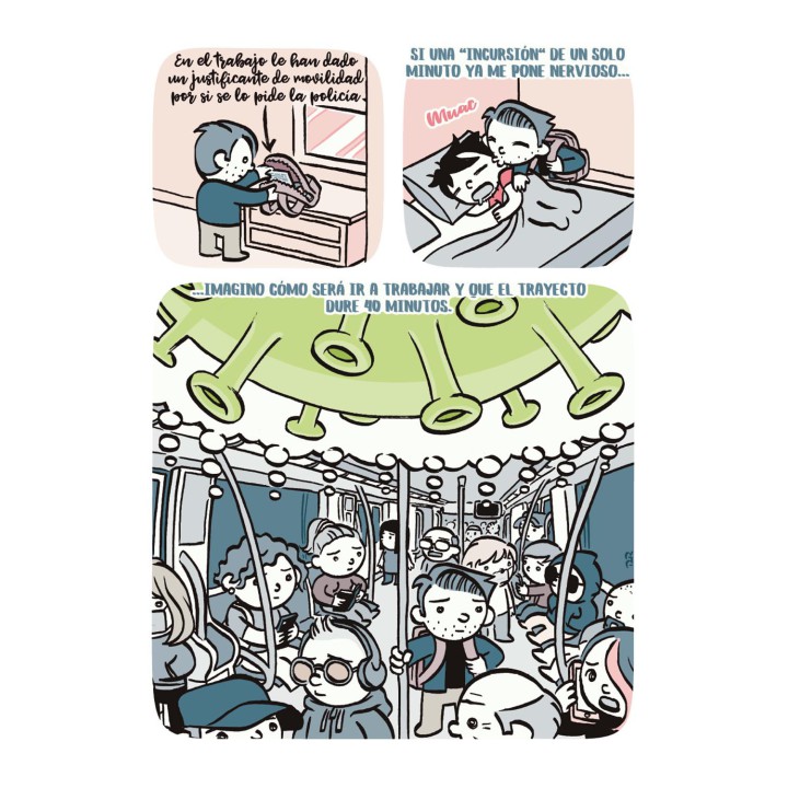 Conviviendo 19 Días - Cómics Vallés
