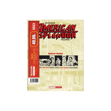 Pack Seleccion La Cupula: American Splendor (Vols. 1 A 3)