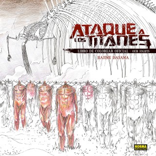 Ataque A Los Titanes. Libro De Colorear Oficial. Our Fights