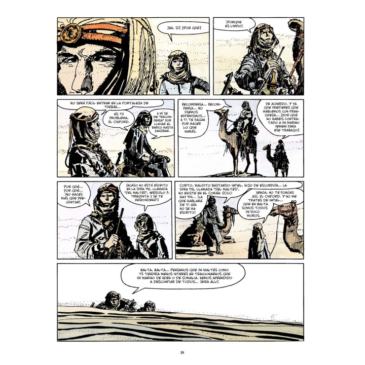 Corto Maltés 05: Las Etiópicas - Cómics Vallés