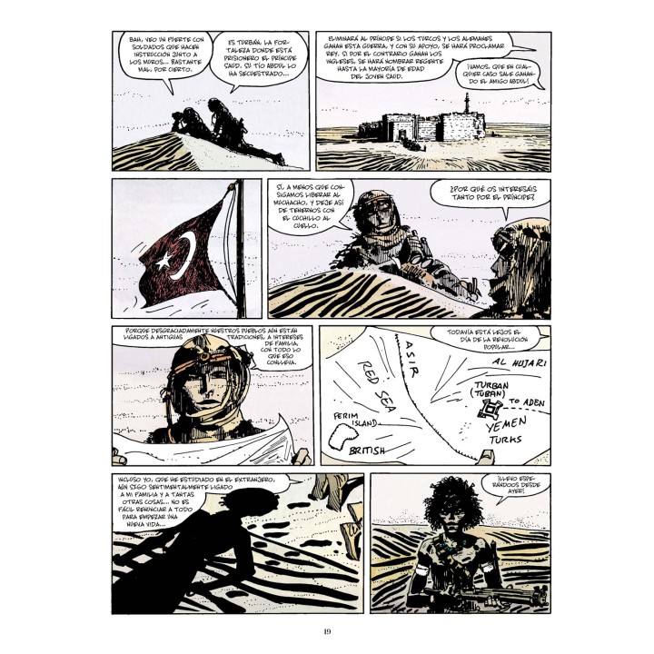 Corto Maltés 05: Las Etiópicas - Cómics Vallés