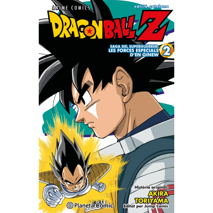 Bola de Drac Z Anime Comics Forces Especials Ginew nº 02/06