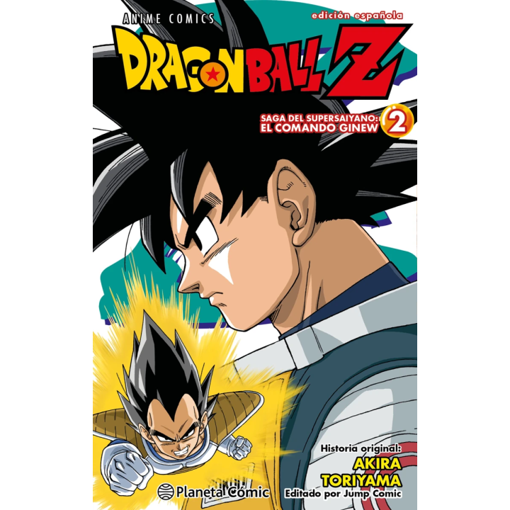 Dragon Ball Z Anime Comics Saga del comando Ginew nº 02/06