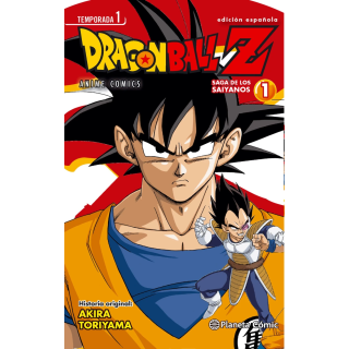 Dragon Ball Z Anime Series Saiyan nº 01/05