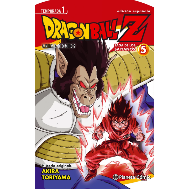 Dragon Ball Z Anime Series Saiyan nº 05/05