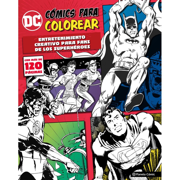 DC Cómics para colorear superhéroes