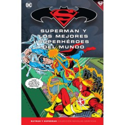 Batman y Superman - Colección Novelas Gráficas núm. 43: Superman y los mejores superhéroes del mundo