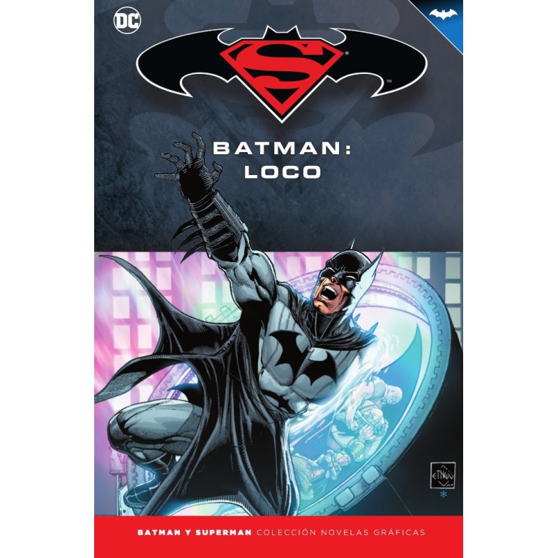 Batman y Superman - Colección Novelas Gráficas número 26: Batman: Loco