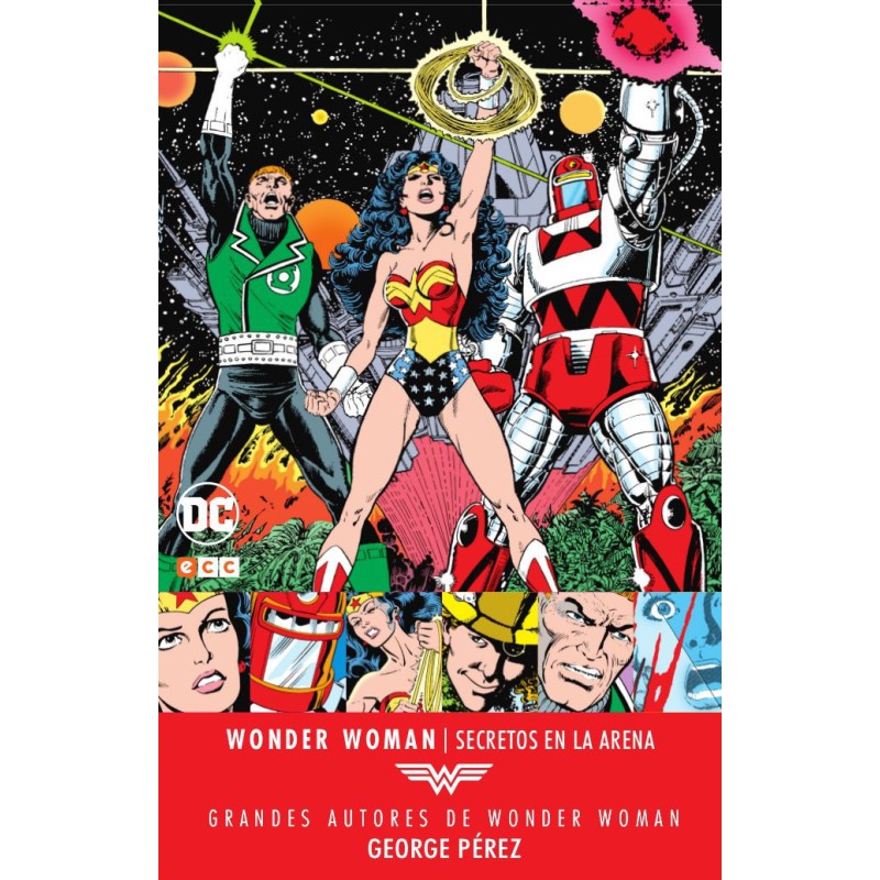 Grandes autores de Wonder Woman: George Pérez  Secretos en la arena