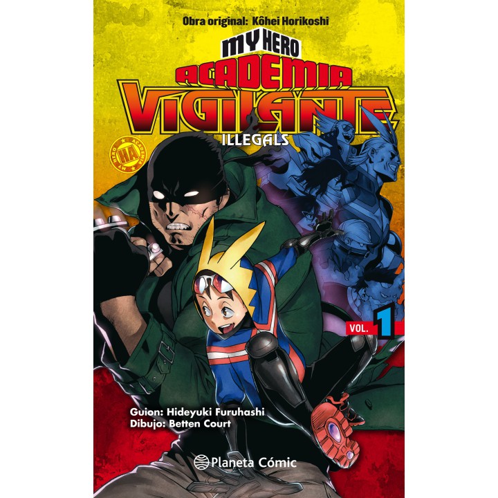 My Hero Academia Vigilante Illegals nº 01