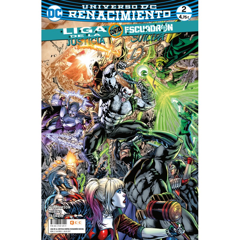 Liga de la Justicia contra Escuadrón Suicida núm. 02 (de 3) (Renacimiento)