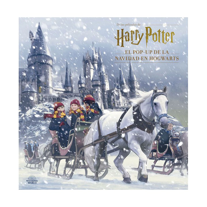 Harry Potter: El Pop-up De La Navidad En Hogwarts