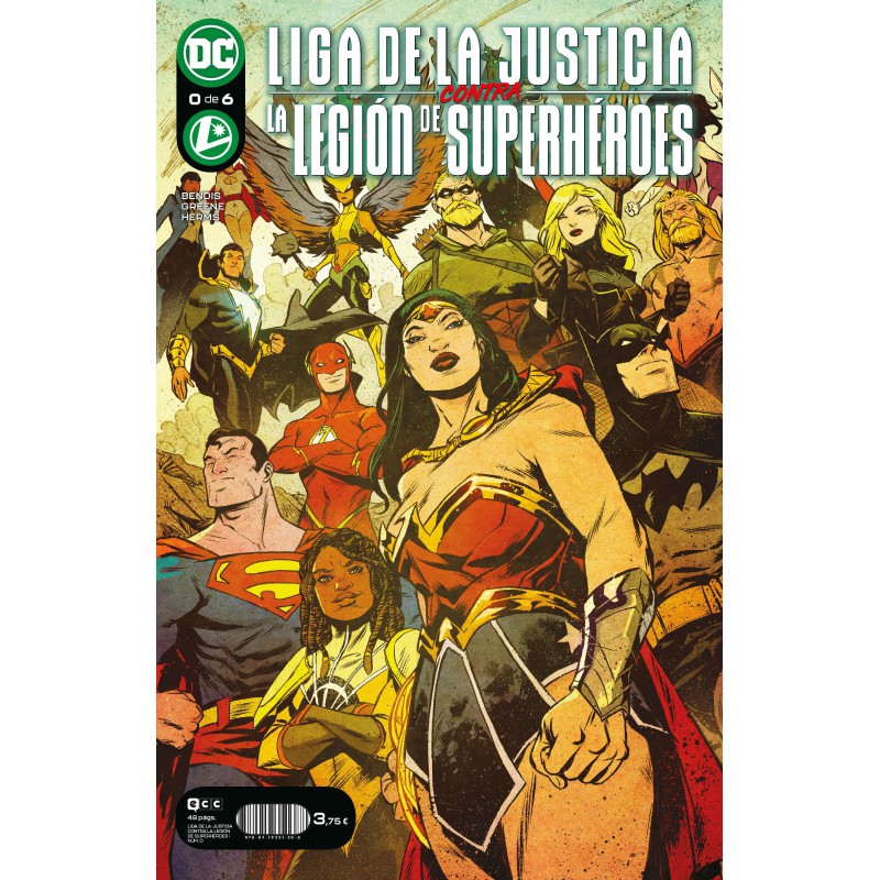 Liga de la Justicia contra la Legión de Superhéroes núm. 0 de 6