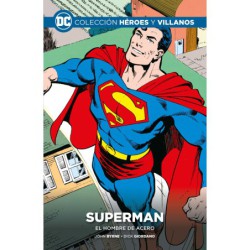 Colección Héroes y villanos vol. 42  - Superman: El hombre de acero