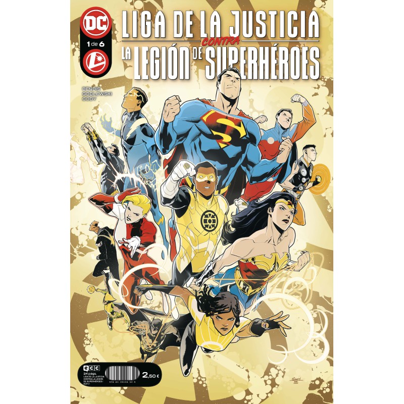 Liga de la Justicia contra la Legión de Superhéroes núm. 1 de 6