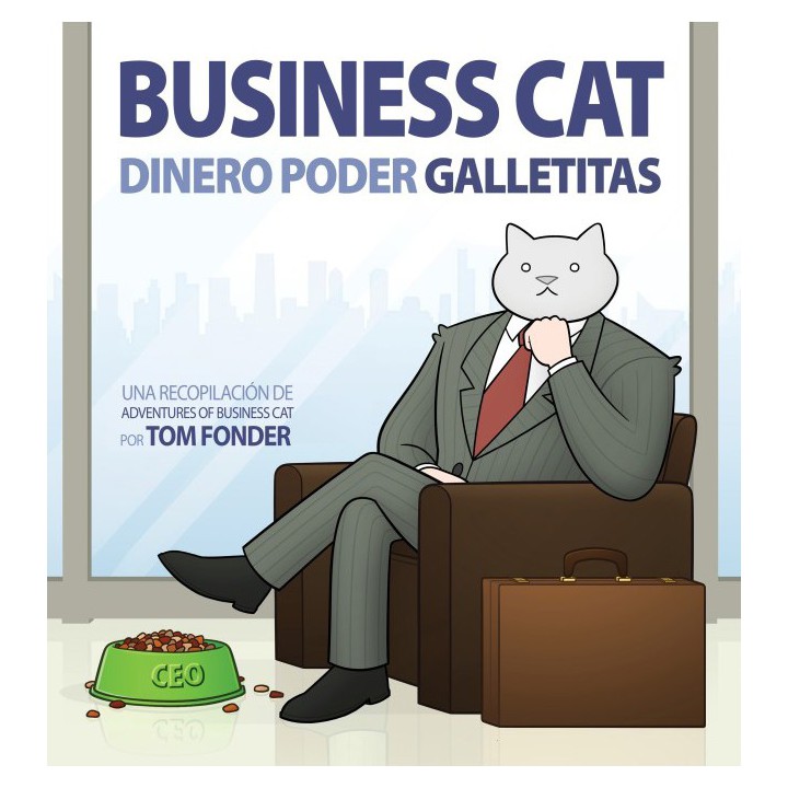 Business Cat. Dinero
