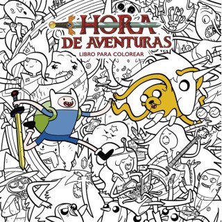 Hora De Aventuras: Libro Para Colorear