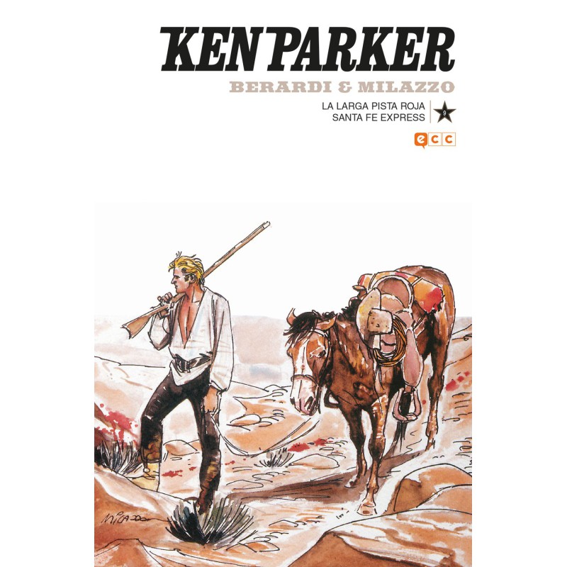 Ken Parker núm. 09: La larga pista roja/Santa Fe Express
