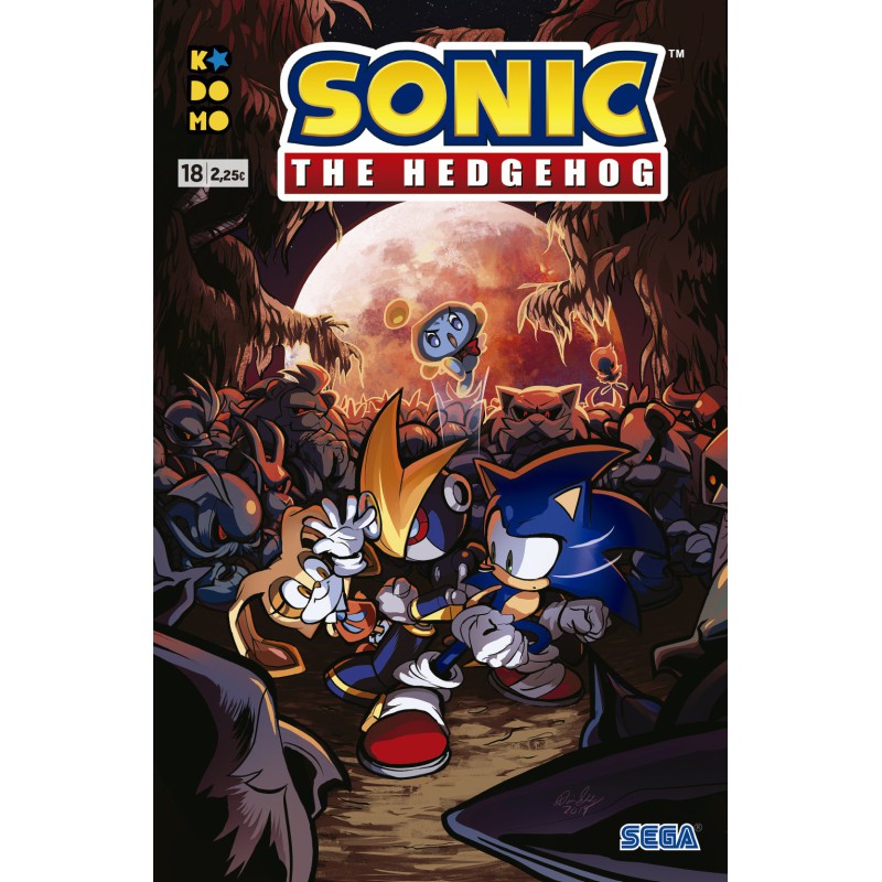 Sonic The Hedgehog núm. 18