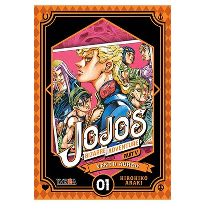 Jojo's Bizarre Adventure Parte 5: Vento Aureo 01