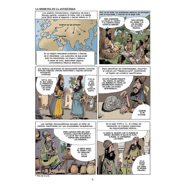 La Increíble Historia De La Medicina - Cómics Vallés