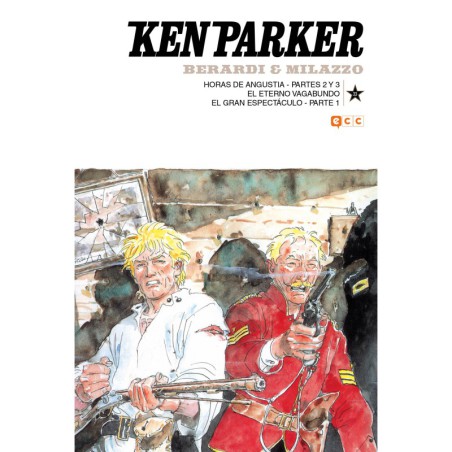 Ken Parker núm. 33: Horas de angustia Partes 2 y 3/El eterno vagabundo/El gran espectáculo Parte 1