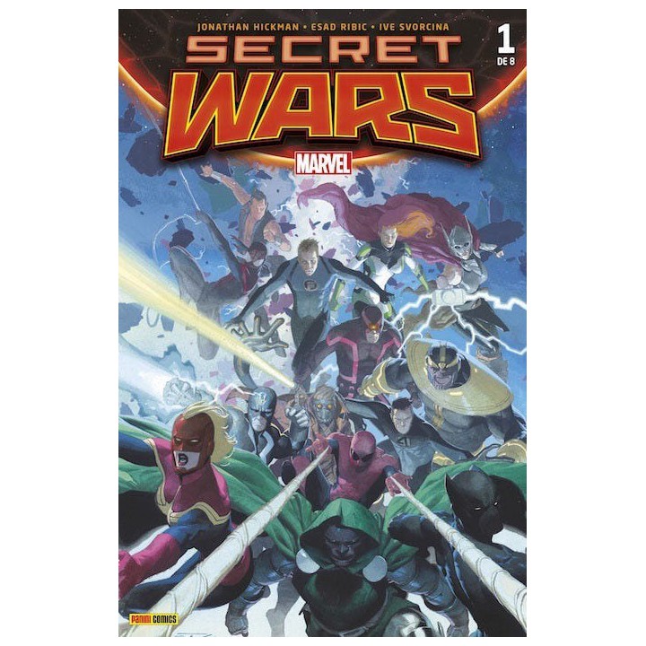Secret Wars 1 (Portada alternativa)