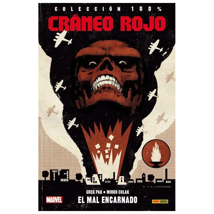 Colección 100%. Cráneo Rojo: El Mal Encarnado