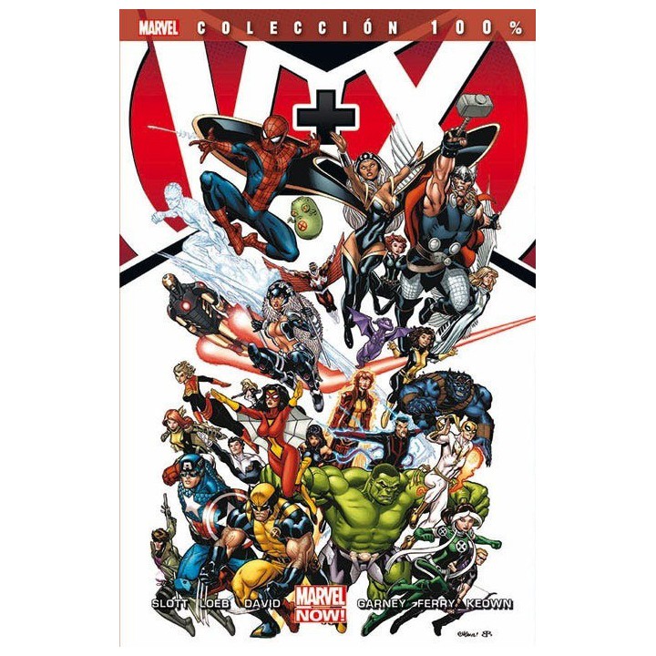 100% Marvel. V+X: Los Vengadores + La Patrulla-X 1