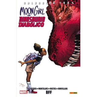 100% Marvel HC. Moon Girl y Dinosaurio Diabólico 1