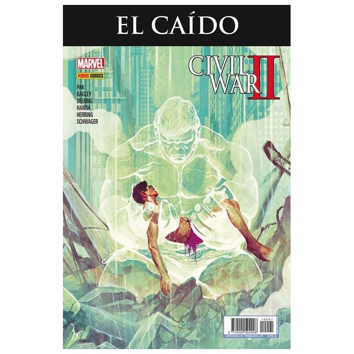 Civil War II: El Caído (Portada alternativa)