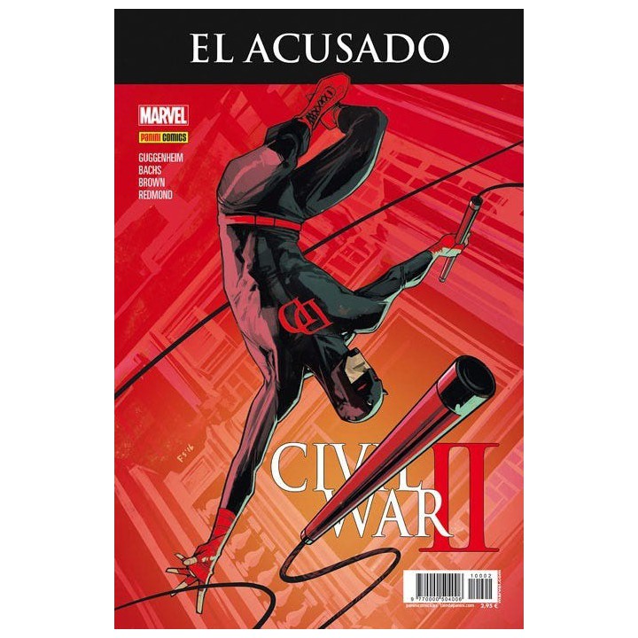 Civil War II: El Acusado (Portada alternativa)