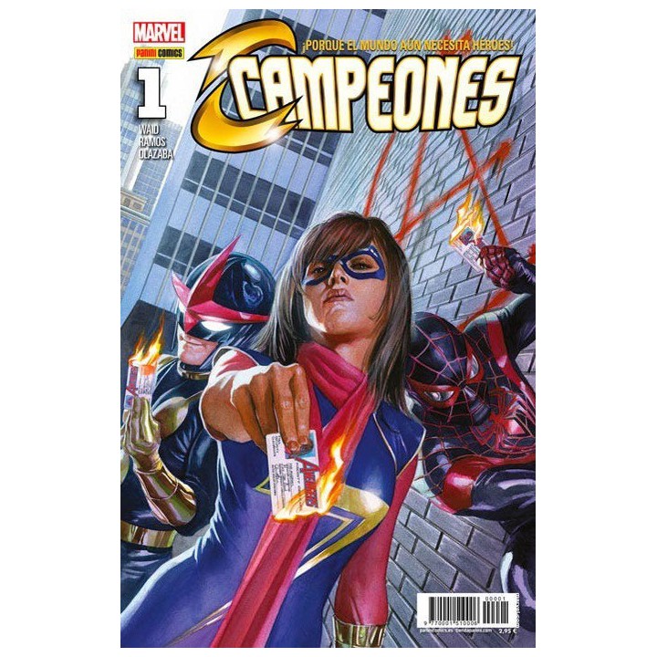 Campeones 1 (Portada Alternativa)