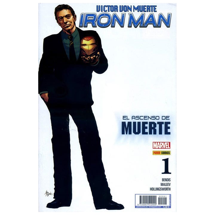 Victor Von Muerte: Iron Man 1 (Portada Alternativa)