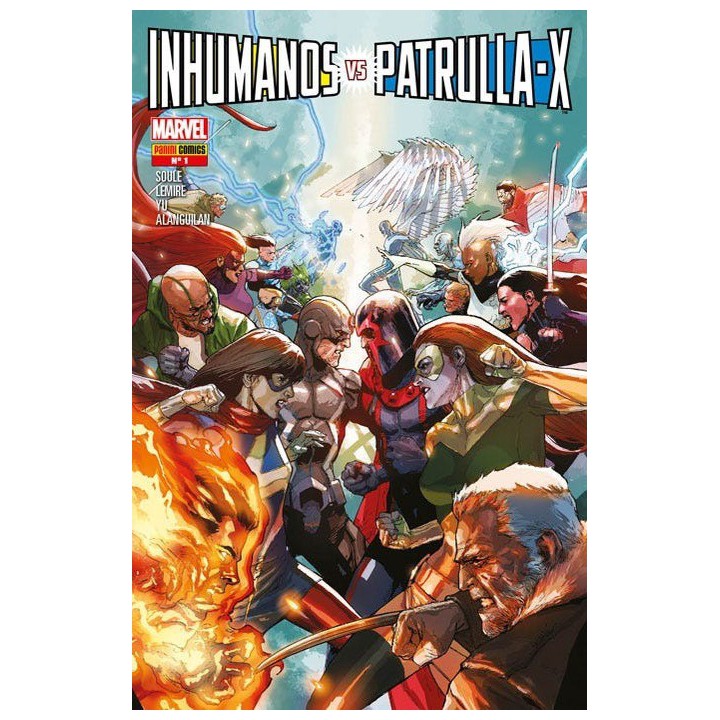 Inhumanos Vs. Patrulla-X 1