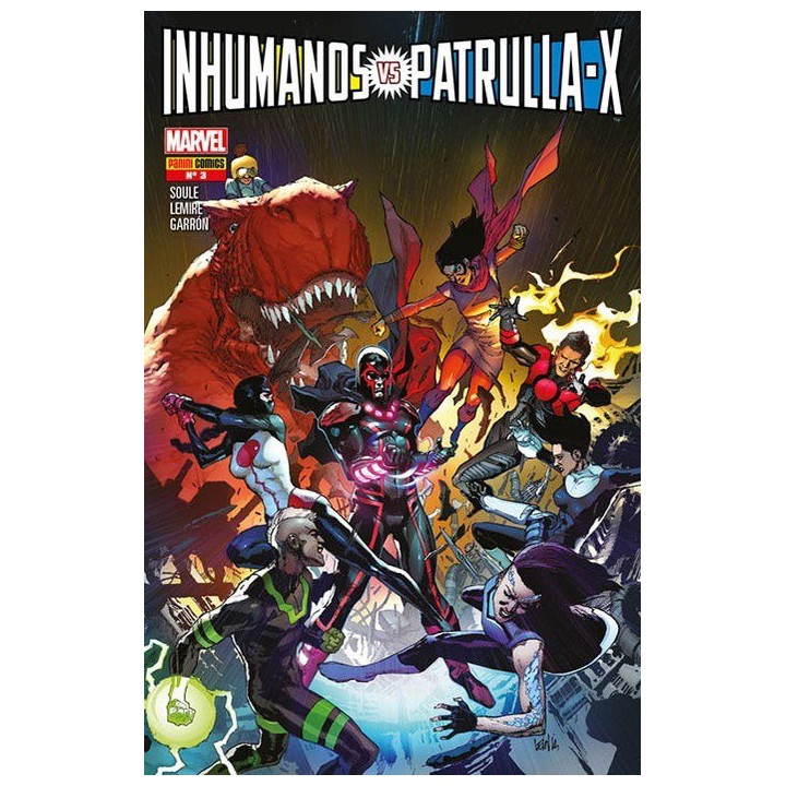 Inhumanos Vs. Patrulla-X 3