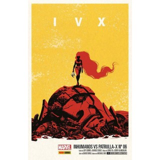 Inhumanos Vs. Patrulla-X 6 (Portada Alternativa)