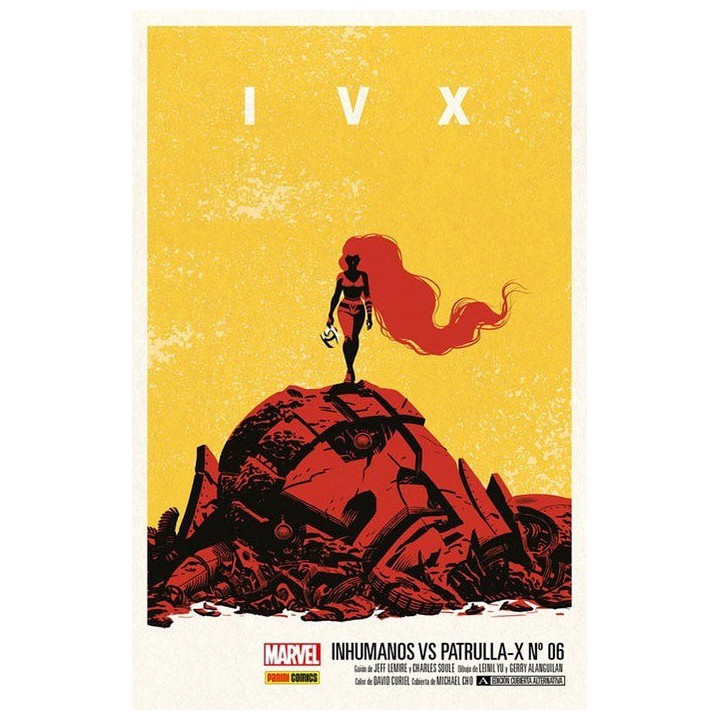Inhumanos Vs. Patrulla-X 6 (Portada Alternativa)