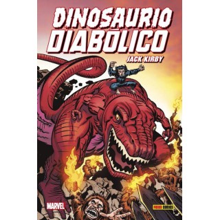 100% Marvel HC. Dinosaurio Diabólico de Jack Kirby